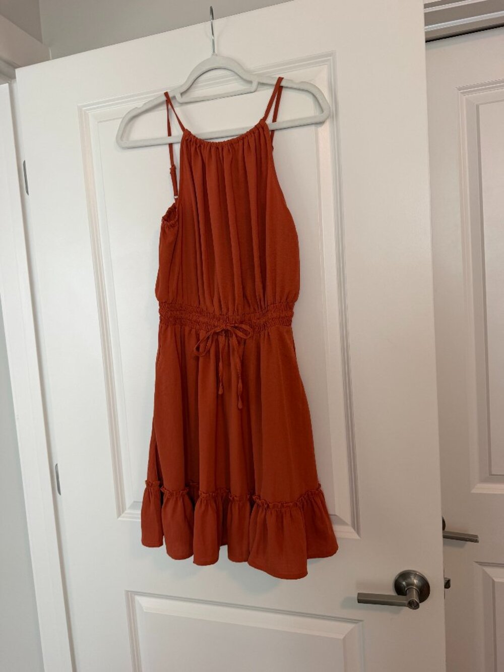 Mini Orange Dress